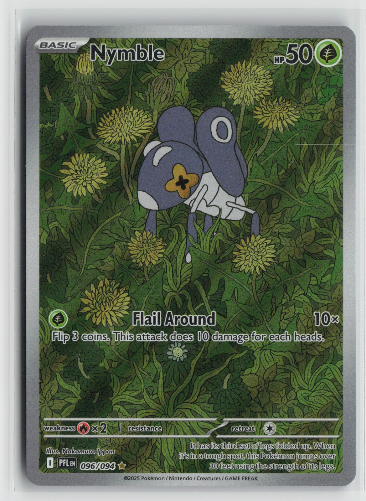 Nymble Illustration Rare Holo PFL 096/094 NM