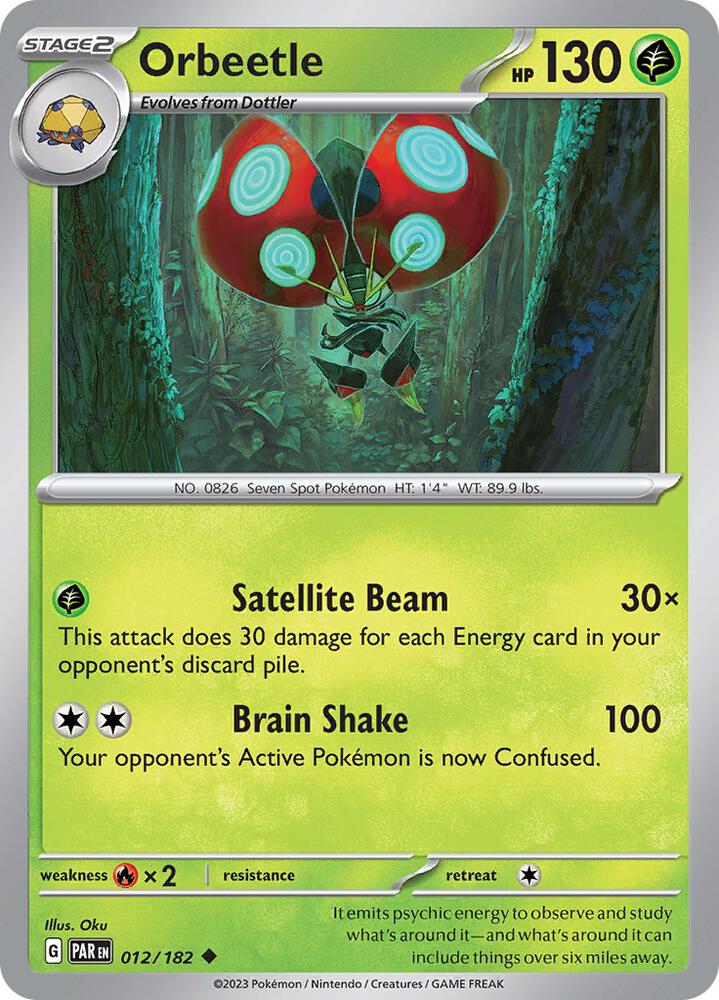 Orbeetle Uncommon Regular PAR 012/182 NM