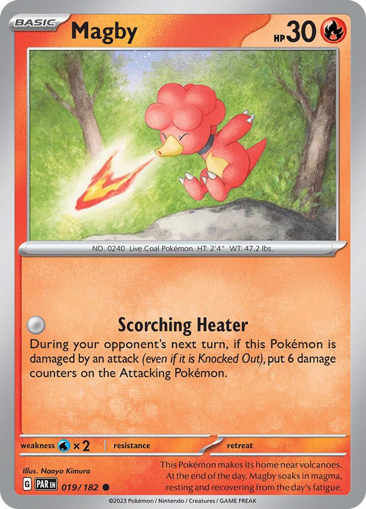 Magby Common Regular PAR 019/182 NM