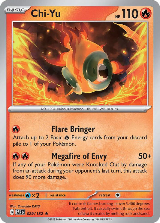 Chi-Yu Rare Reverse Holo PAR 029/182 NM