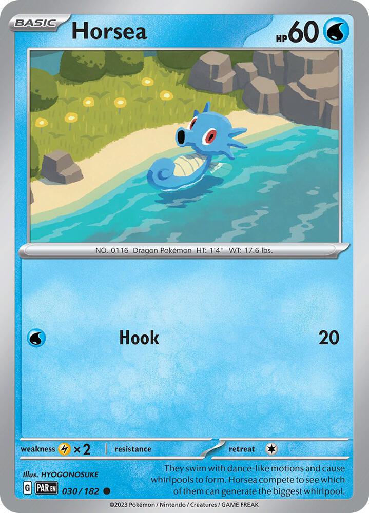 Horsea Common Regular PAR 030/182 NM