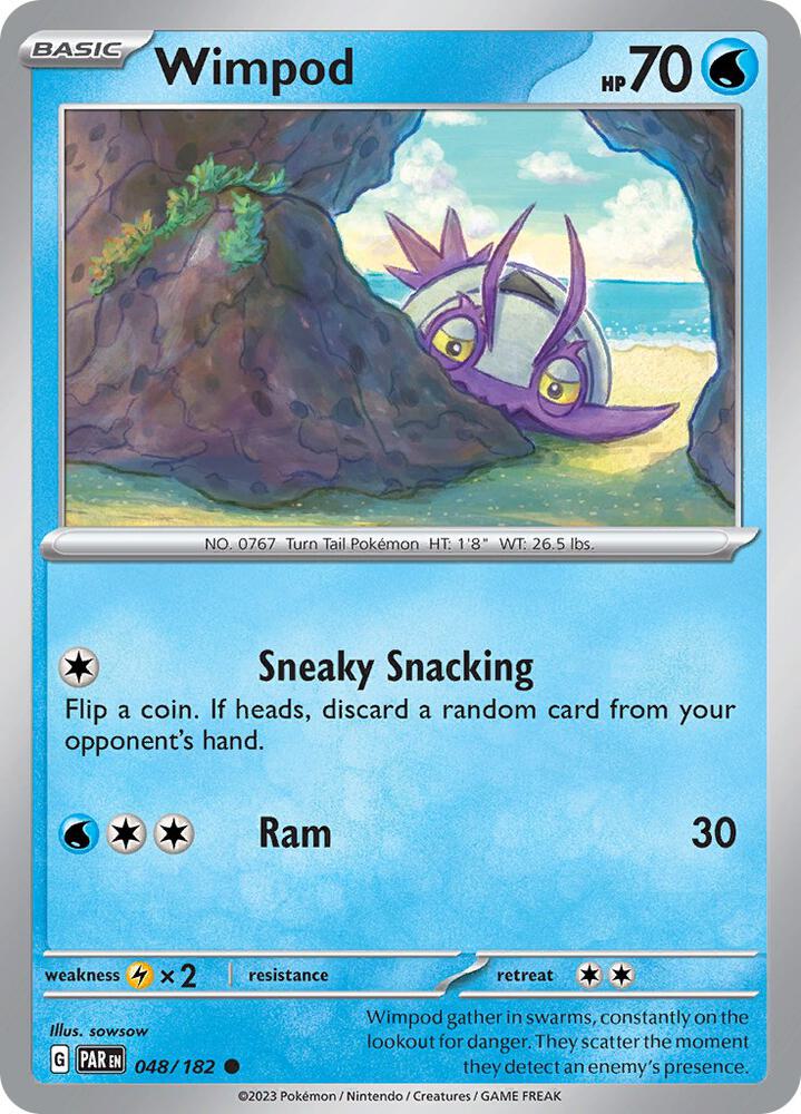 Wimpod Common Reverse Holo PAR 048/182 NM