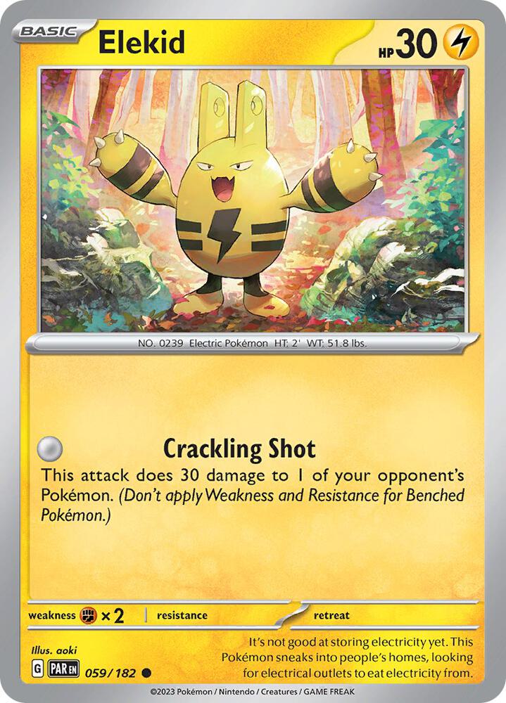 Elekid Common Regular PAR 059/182 NM