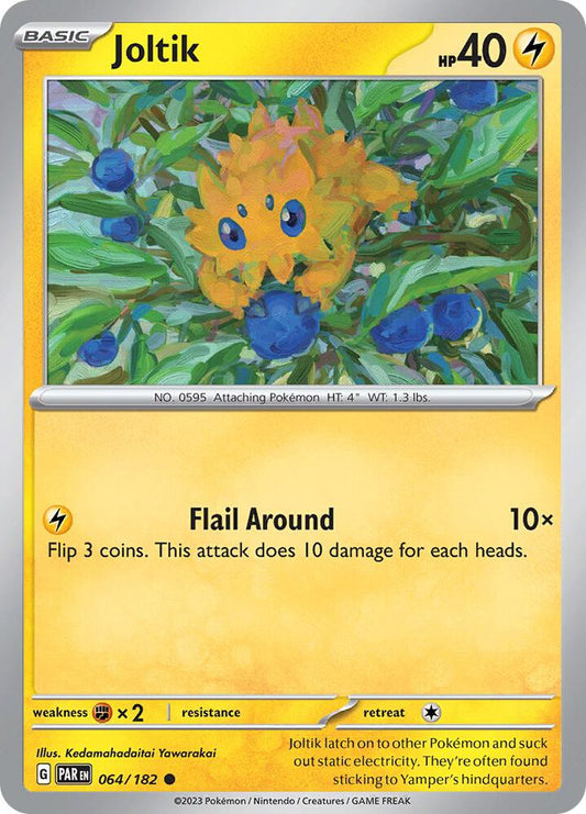 Joltik Common Reverse Holo PAR 064/182 NM