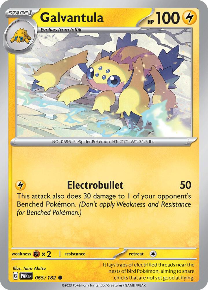 Galvantula Common Reverse Holo PAR 065/182 NM