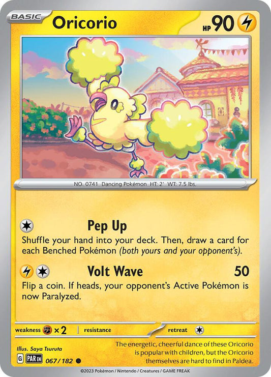Oricorio Common Regular PAR 067/182 NM