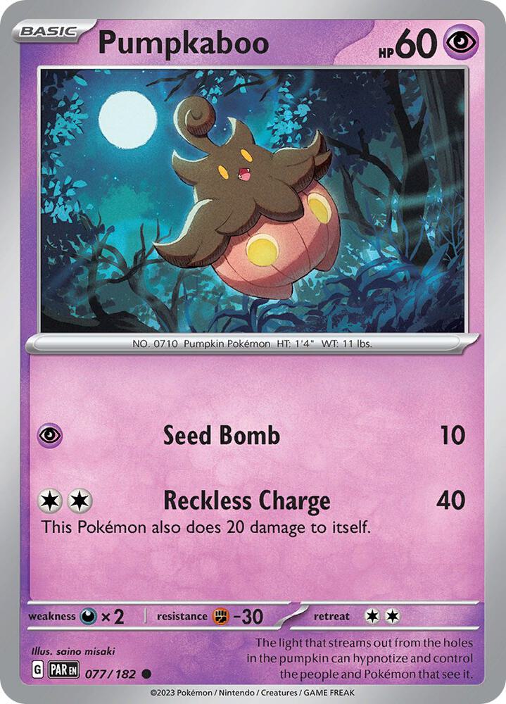 Pumpkaboo Common Regular PAR 077/182 NM