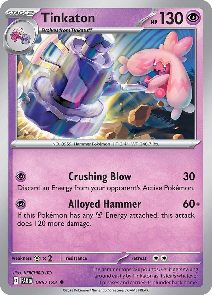 Tinkaton Uncommon Regular PAR 085/182 NM