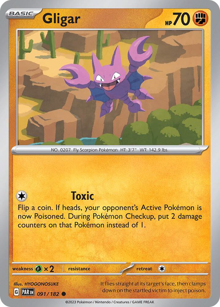 Gligar Common Regular PAR 091/182 NM