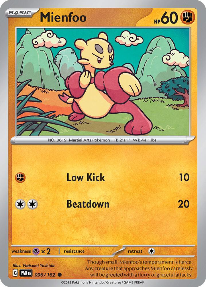 Mienfoo Common Reverse Holo PAR 096/182 NM