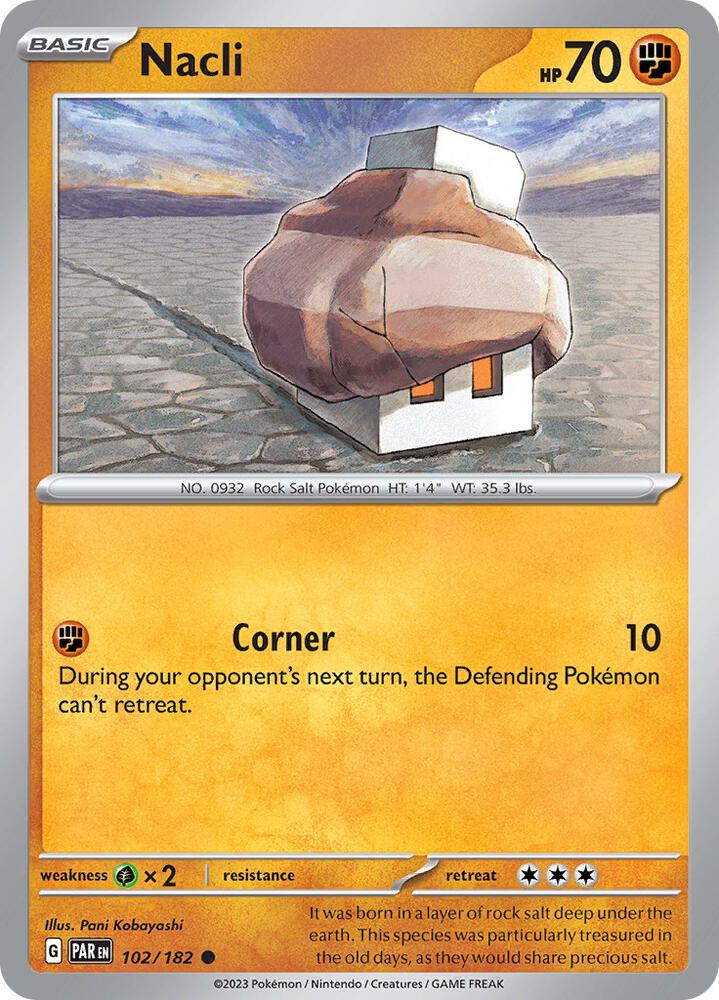 Nacli Common Reverse Holo PAR 102/182 NM