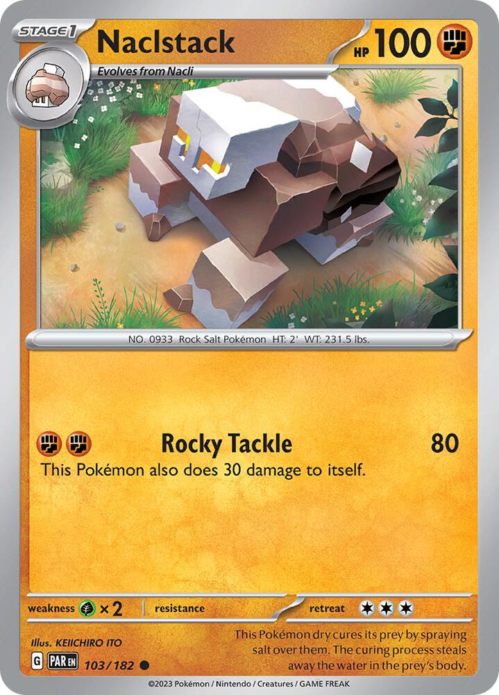 Naclstack Common Reverse Holo PAR 103/182 NM