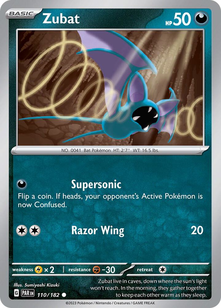 Zubat Common Regular PAR 110/182 NM