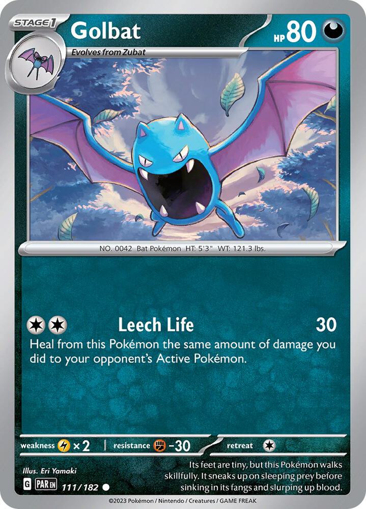 Golbat Common Regular PAR 111/182 NM