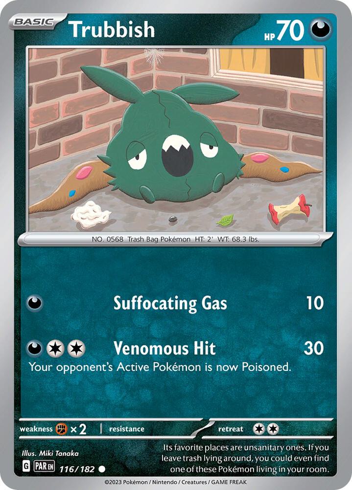 Trubbish Common Reverse Holo PAR 116/182 NM