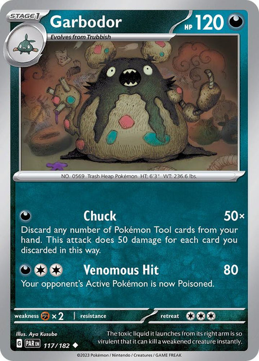Garbodor Uncommon Regular PAR 117/182 NM