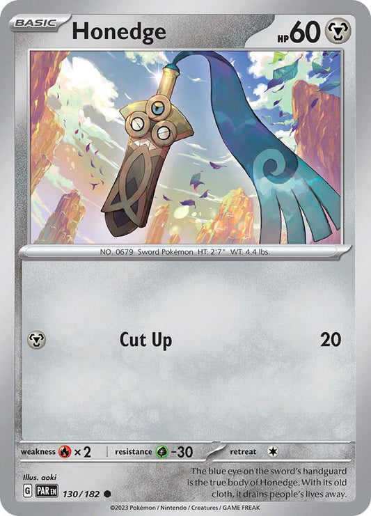 Honedge Common Reverse Holo PAR 130/182 NM