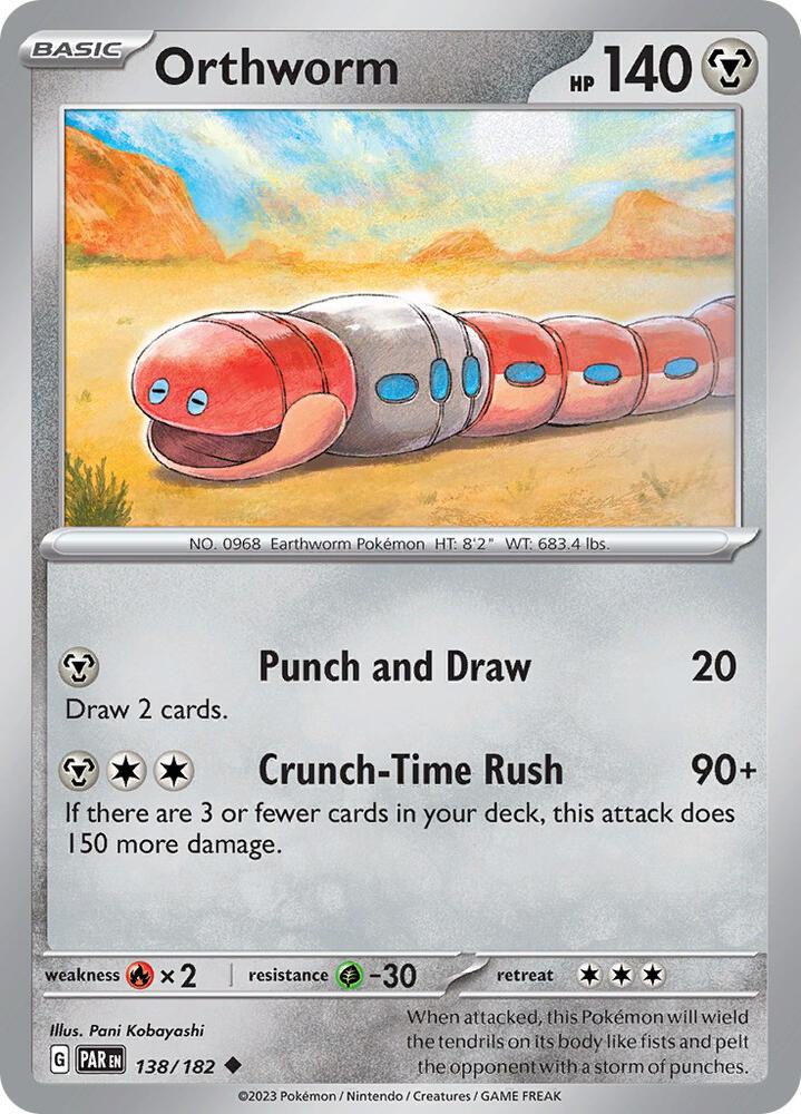 Orthworm Uncommon Regular PAR 138/182 NM