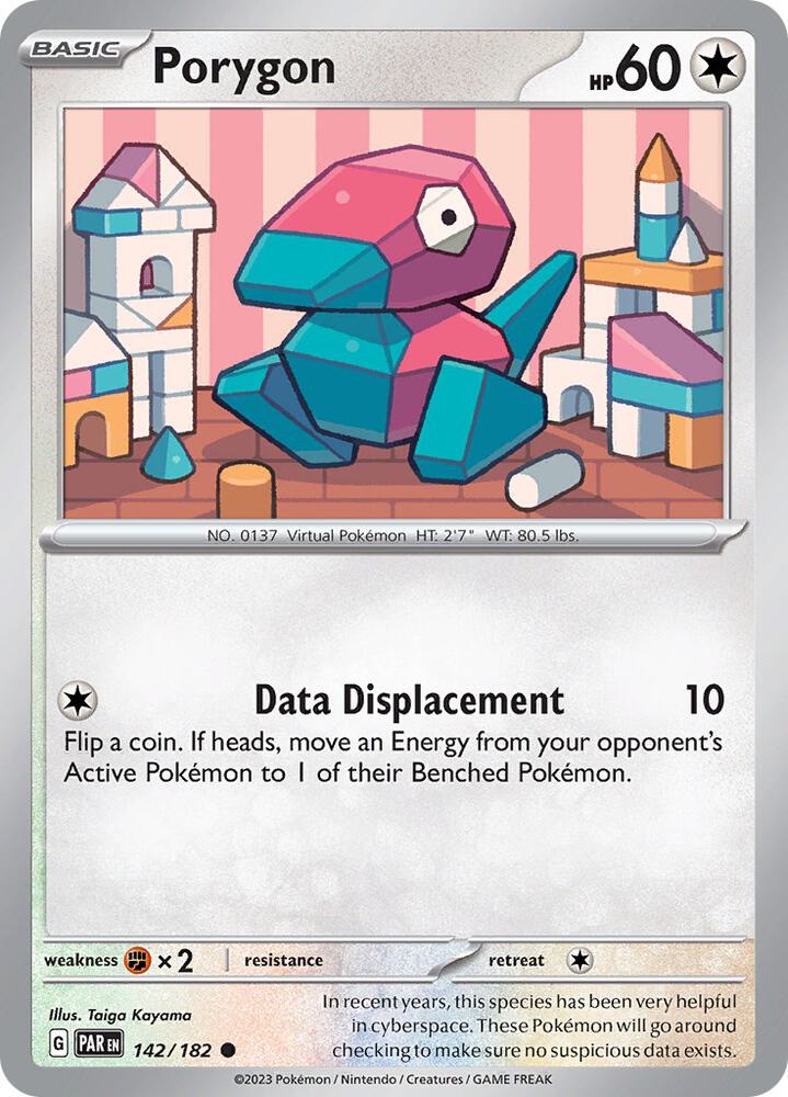 Porygon Common Regular PAR 142/182 NM