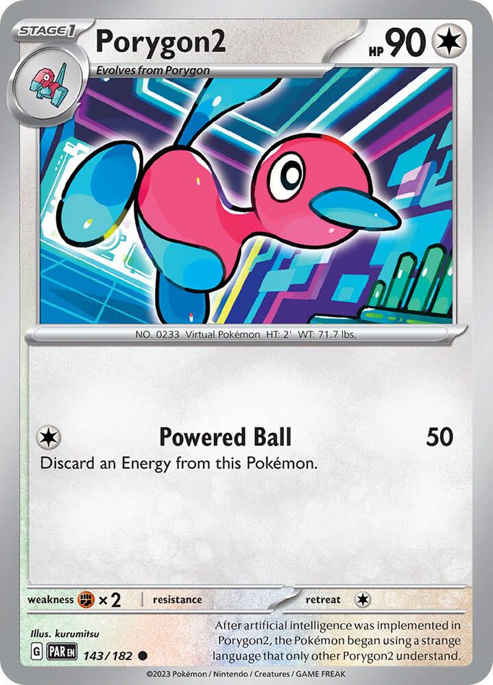 Porygon2 Common Regular PAR 143/182 NM