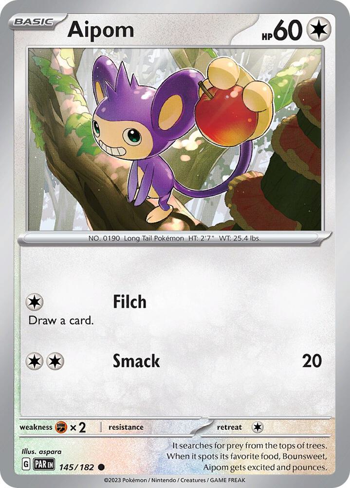 Aipom Common Regular PAR 145/182 NM