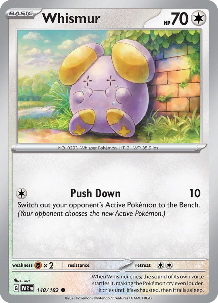 Whismur Common Regular PAR 148/182 NM