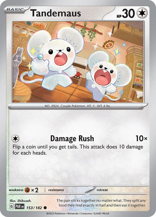 Tandemaus Common Reverse Holo PAR 153/182 NM