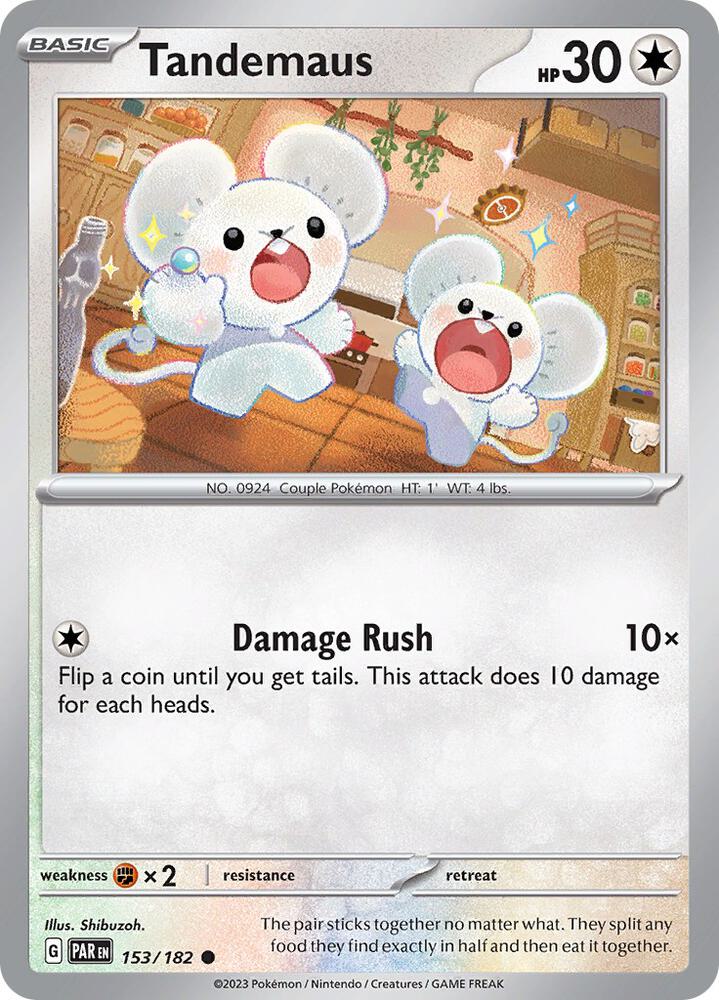 Tandemaus Common Regular PAR 153/182 NM