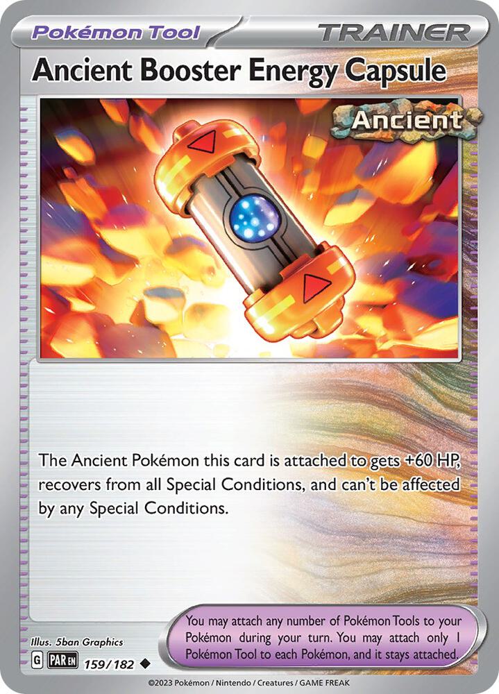 Ancient Booster Energy Capsule Uncommon Regular PAR 159/182 NM