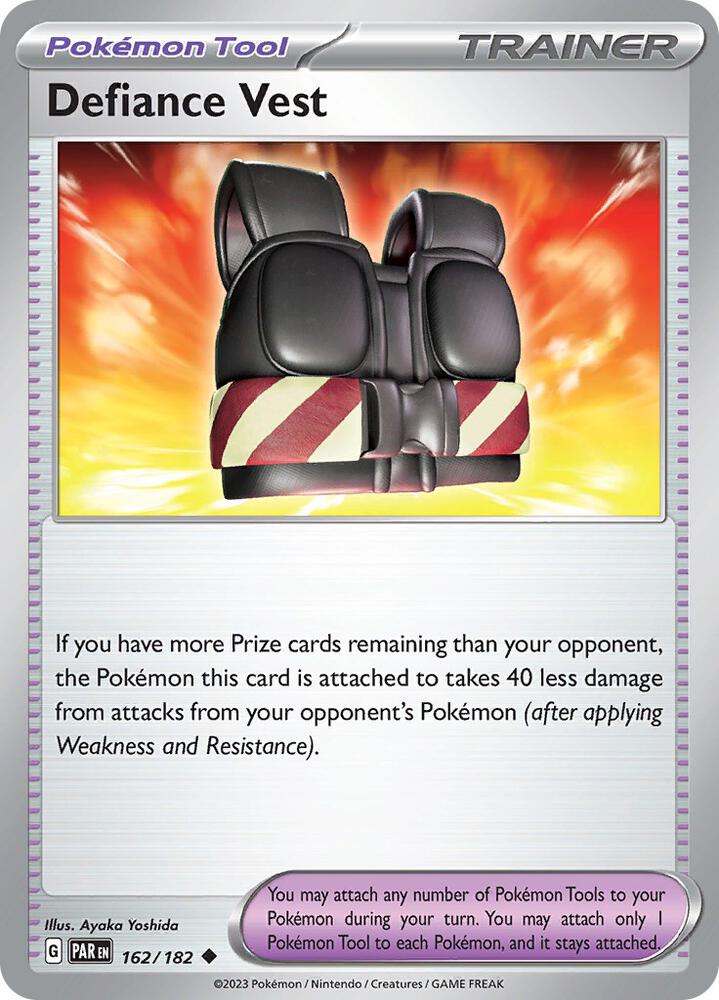 Defiance Vest Uncommon Regular PAR 162/182 NM