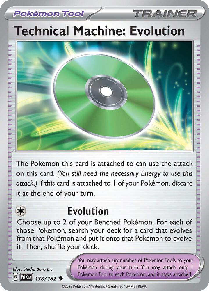 Technical Machine: Evolution Uncommon Regular PAR 178/182 NM