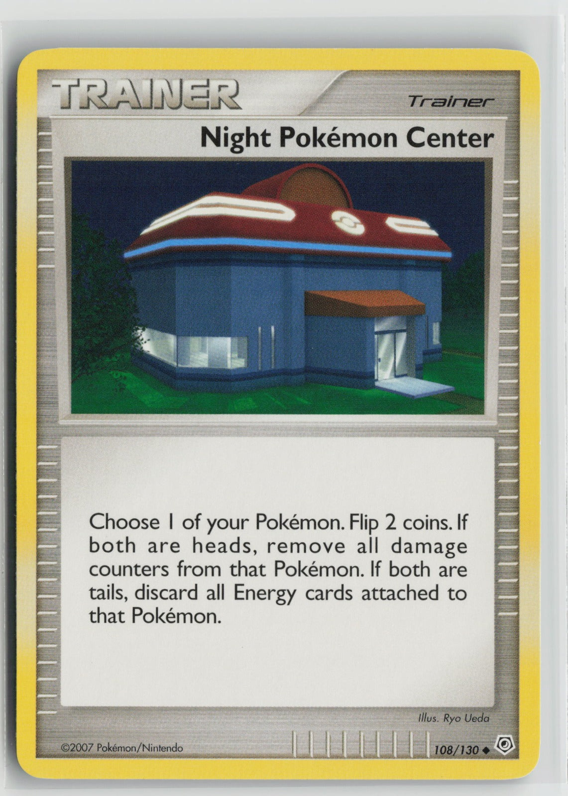 Night Pokemon Center Uncommon DP 108/130 NM