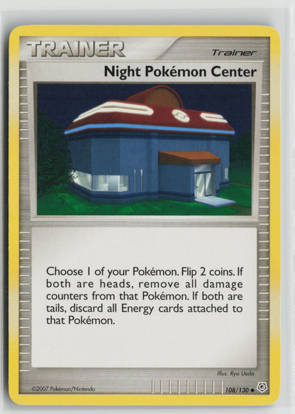 Night Pokemon Center Uncommon DP 108/130 NM