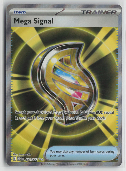 Mega Signal - Ultra Rare Holo MEG 171/132 NM