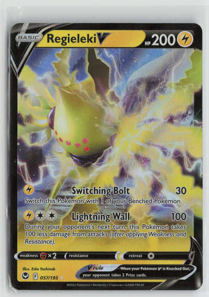 Regieleki V Ultra Rare Holo SWSH12 057/195 NM