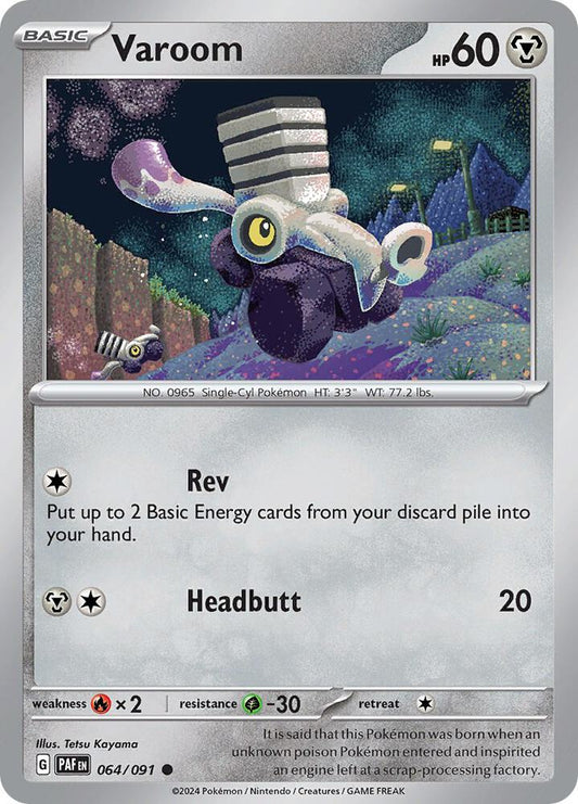Varoom Common Regular PAF 064/091 NM