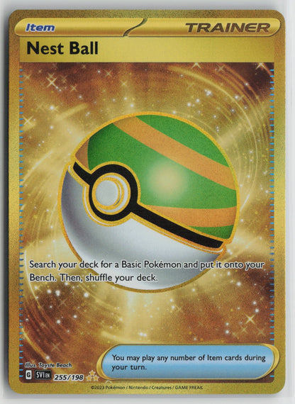 Nest Ball - Hyper Rare Holo SVI 255/198 NM- A