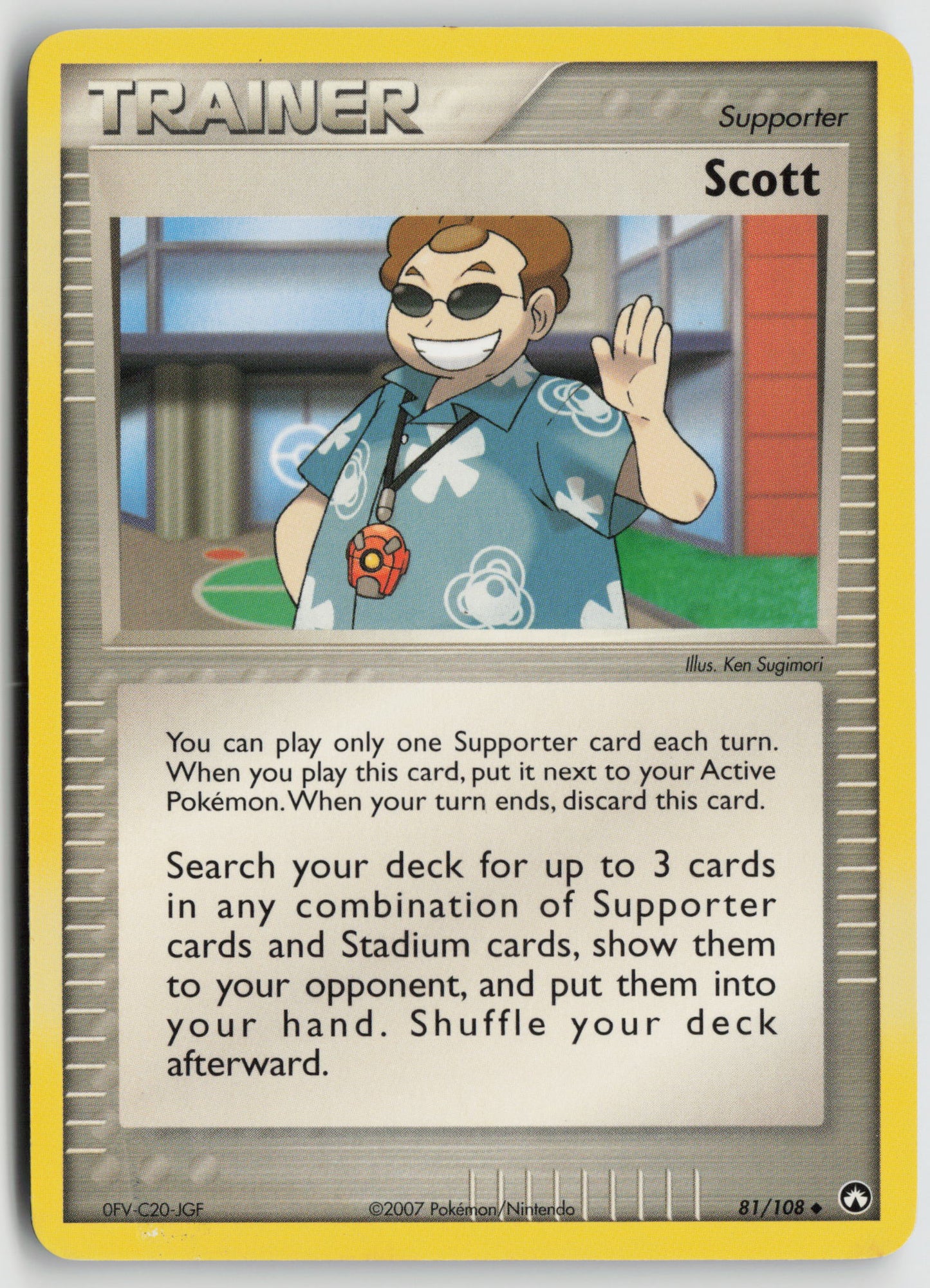 Scott Uncommon Power Keepers 81/108 DMG