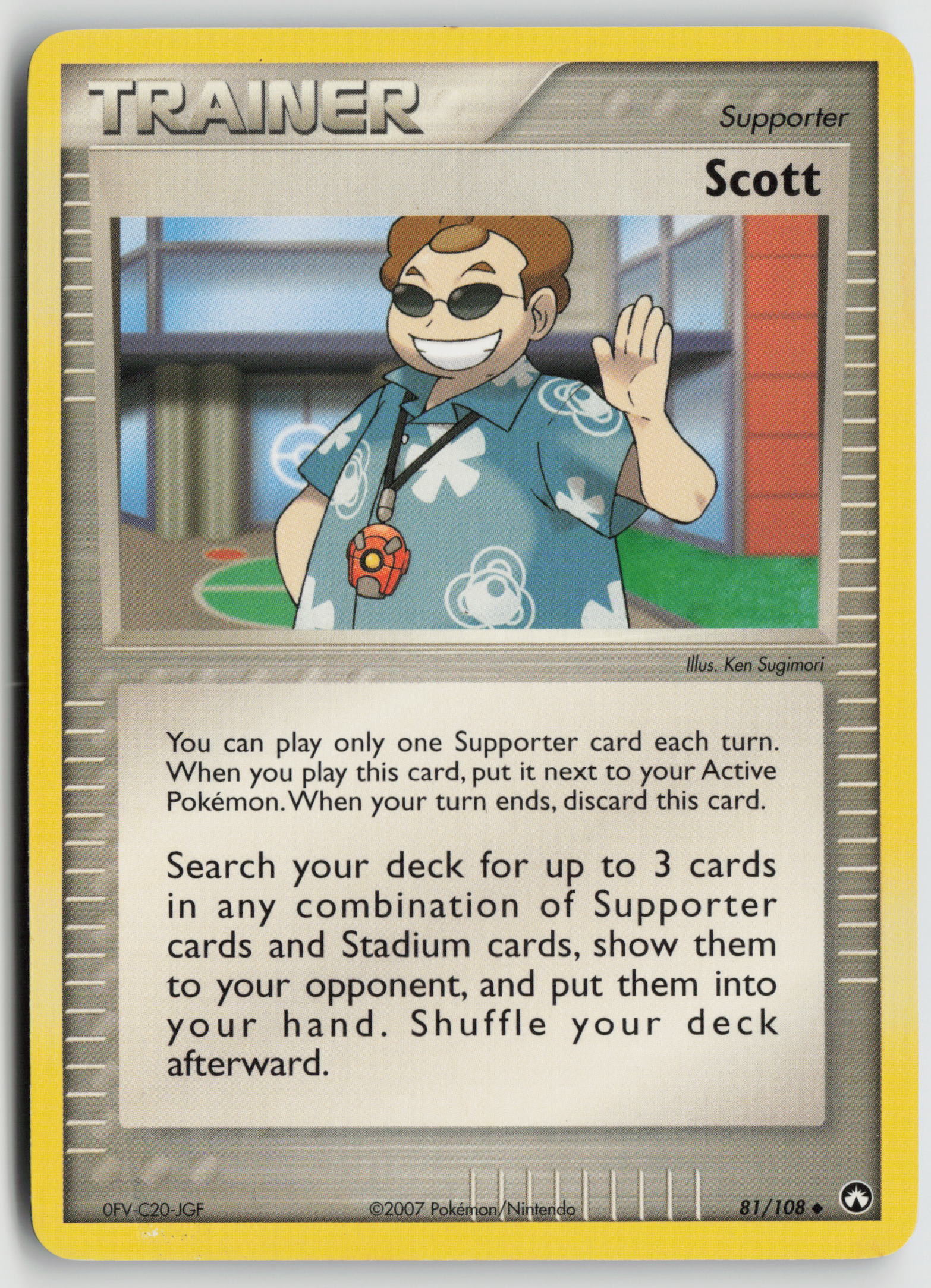 Scott Uncommon Power Keepers 81/108 DMG