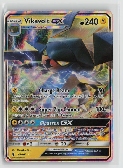 Vikavolt GX Ultra Rare Holo SM02 45/145 HP