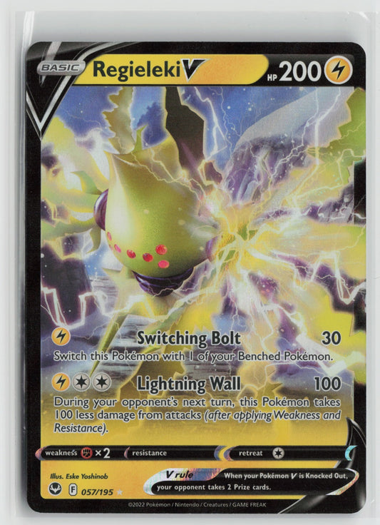 Regieleki V Ultra Rare Holo SWSH12 057/195 NM