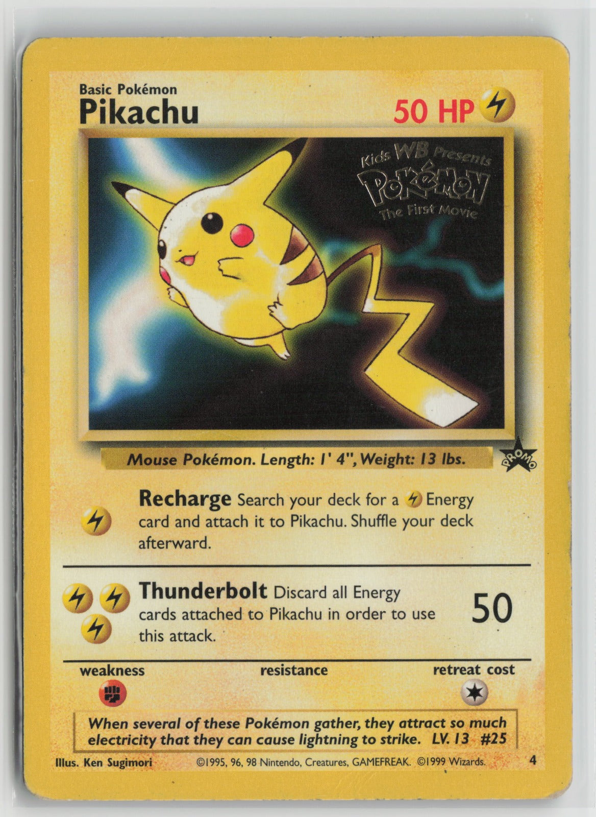Pikachu (Movie Promo) Promo PR 04/53 HP