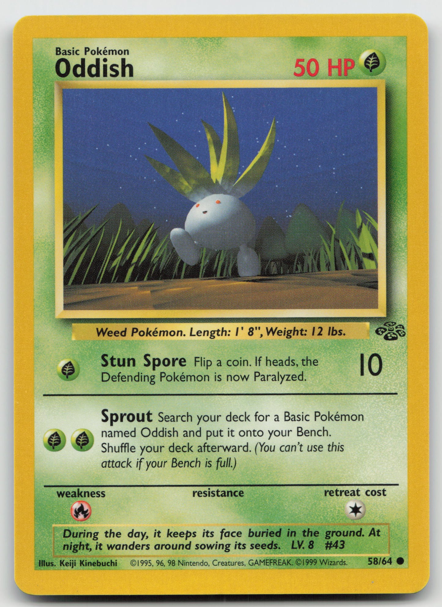 Oddish Common Jungle 58/64 LP
