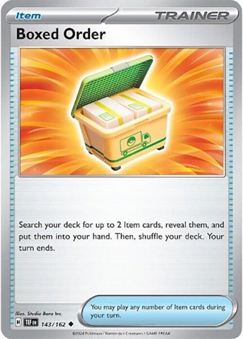 Boxed Order Uncommon Regular TEF 143/162 NM