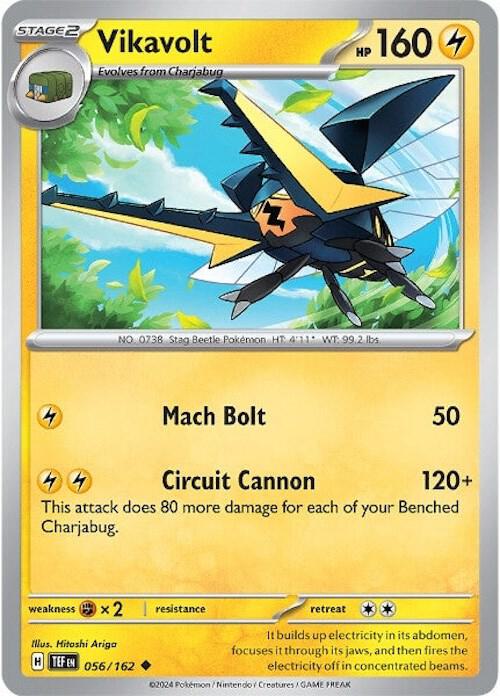 Vikavolt Uncommon Regular TEF 056/162 NM