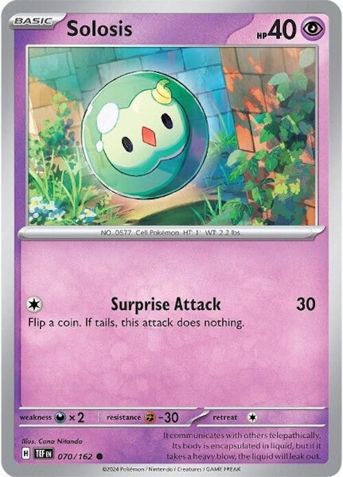 Solosis Common Reverse Holo TEF 070/162 NM