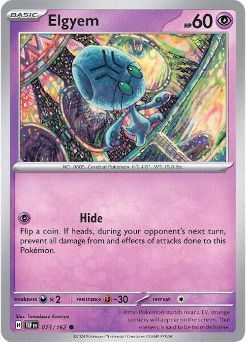 Elgyem Common Regular TEF 073/162 NM