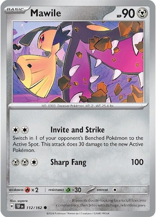 Mawile Common Regular TEF 112/162 NM