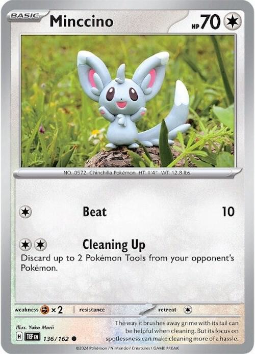 Minccino Common Regular TEF 136/162 NM