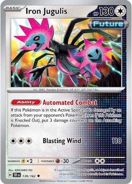 Iron Jugulis Uncommon Regular TEF 139/162 NM